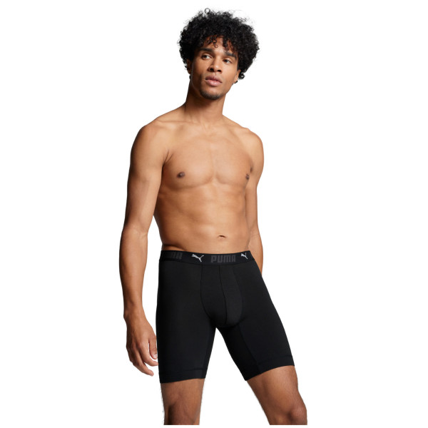 Caleçon homme Puma Sport Cotton Long Boxers 2P