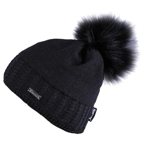 Bonnet de ski femme Sherpa Amber vert Black