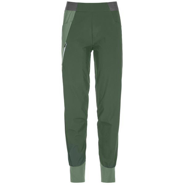 Patalon femme Ortovox Piz Selva Light Pants W green Greenforrest