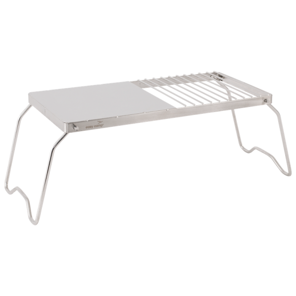 Grille de barbecue Easy Camp Campfire Grill Trivet argenté