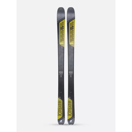 Ski de randonnée K2 Wayback 84 2023 noir / jaune design