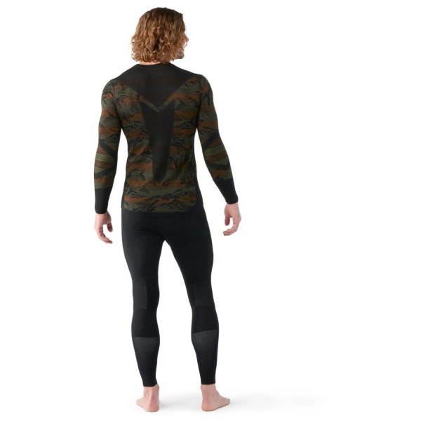 T-shirt fonctionnel homme Smartwool M Intraknit Thermal Mrn Bl Pattern Crew