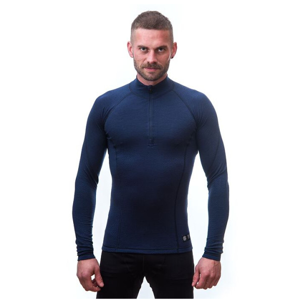 T-shirt fonctionnel homme Sensor Merino DF zip