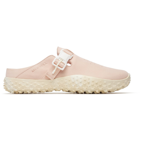 Chaussures femme Merrell Wrapt Slide Nubuck blanc / rose pink salt