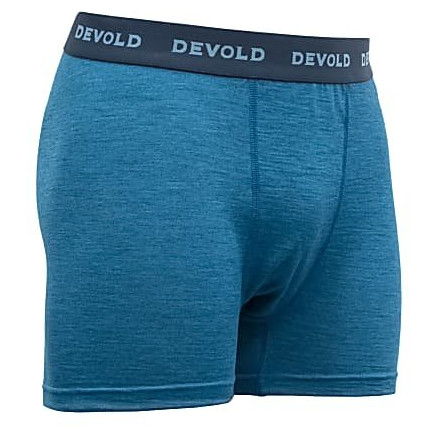 Caleçon Devold Breeze Man Boxer bleue BlueMelange