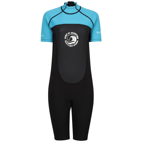 Néoprène Regatta WmnsShortyWetsuit bleue Tahoe/Black