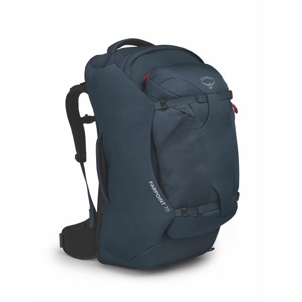 Sac de voyage Osprey Farpoint 70 bleue muted space blue