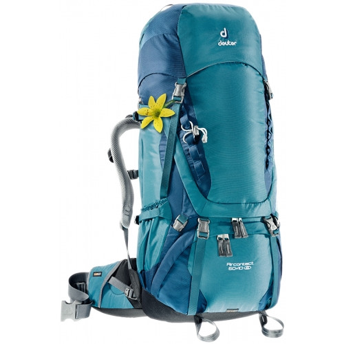 Sac à dos femmes Deuter Aircontact 60 + 10 SL (2018) bleu foncé