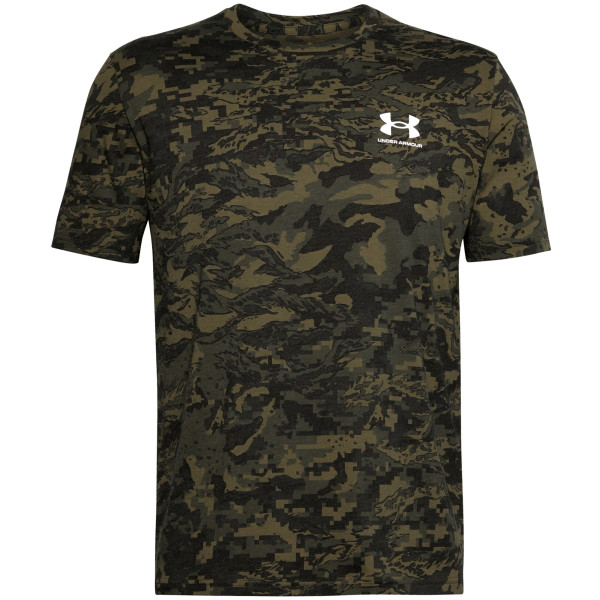 T-shirt homme Under Armour ABC Camo SS vert Black / / White