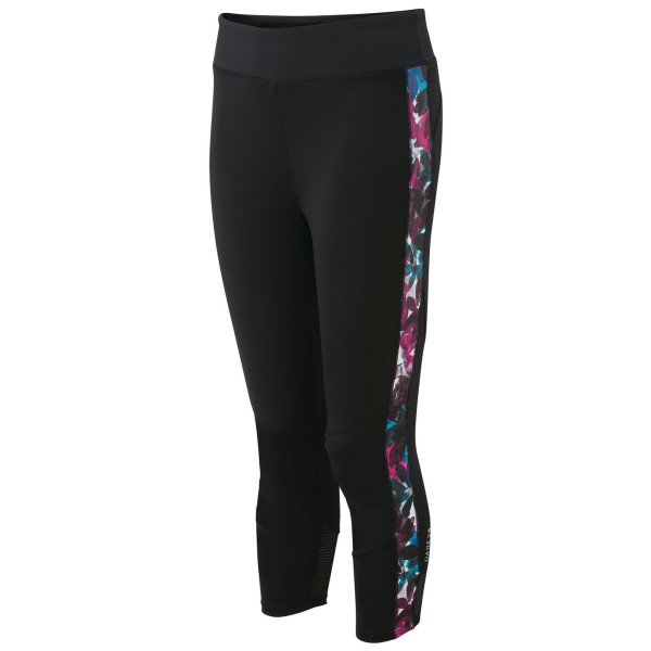 Leggings 3/4 femme Dare 2b Curvate 3/4 Tight noir / rose Black/Actpnk