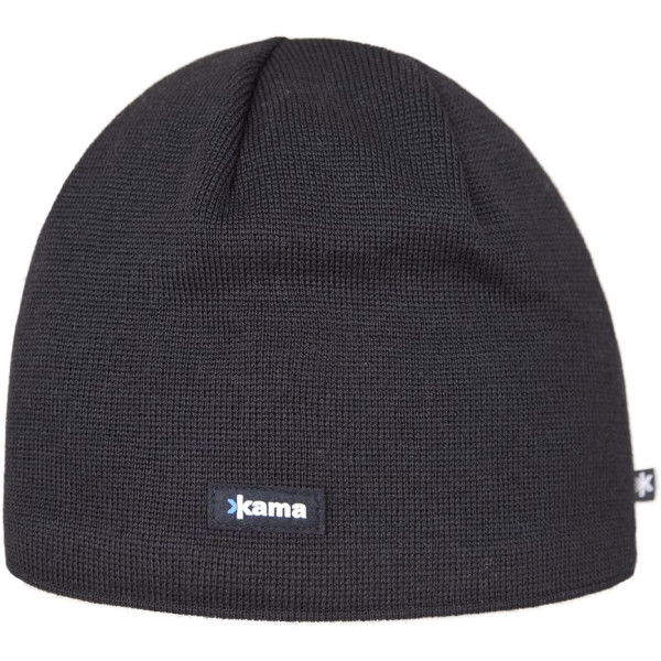 Bonnet laine mérinos Kama AW19 vert Black