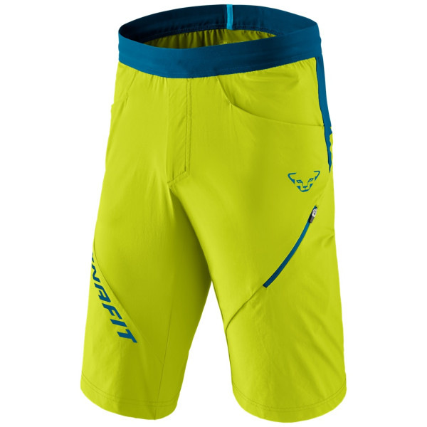 Short homme Dynafit Transalper Hybrid M Shorts jaune Lime Punch