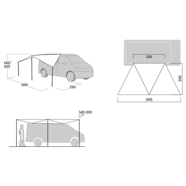 Abri Easy Camp Lom Tri Canopy