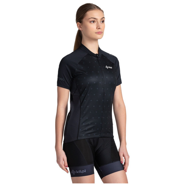 T-shirt vélo femme Kilpi Moate noir / blanc black