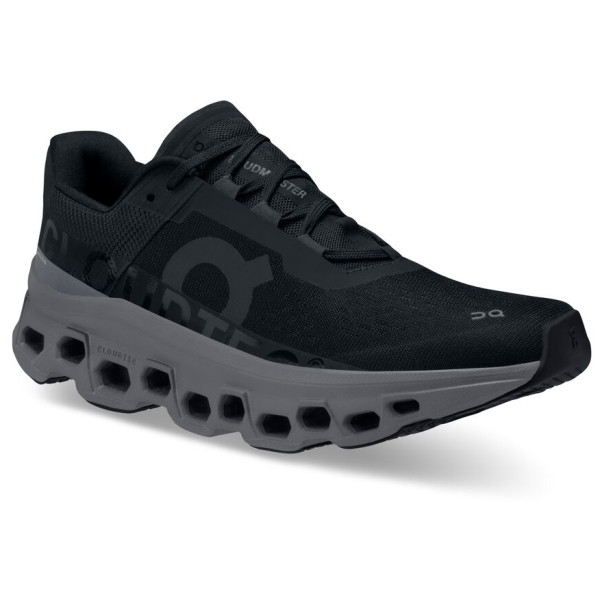 Chaussures de running femme On Running Cloudmonster vert Black/Magnet