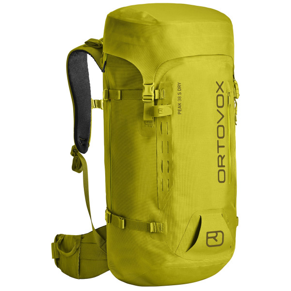 Sac à dos Ortovox Peak 38 S Dry jaune DirtyDaisy