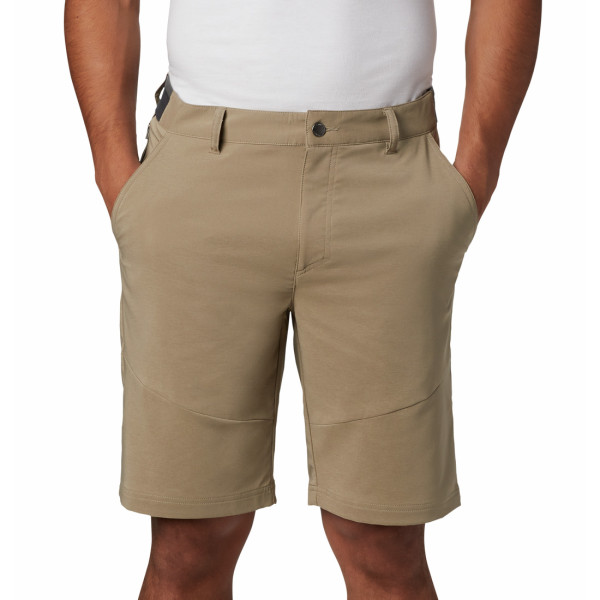 Short homme Columbia Tech Trail Short beige Tusk