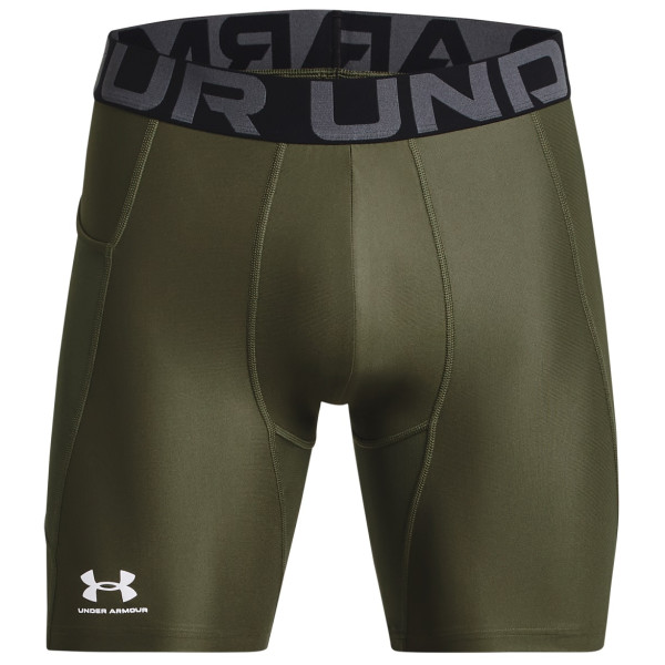 Caleçons fonctionnels homme Under Armour HG Armour Shorts vert foncé MarineODGreen/White