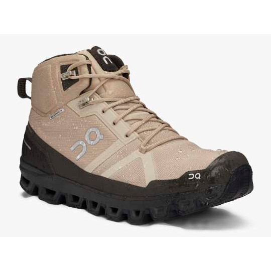 Chaussures homme On Running Cloudrock 2 Waterproof beige Sand/Black