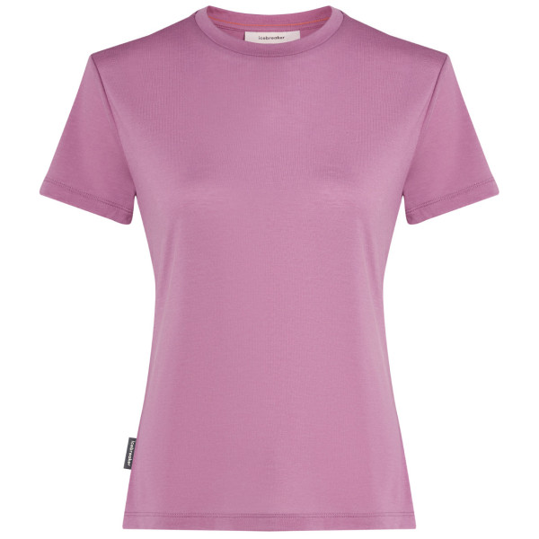 T-shirt fonctionnel femme Icebreaker W Mer Core SS Tee rose Deco