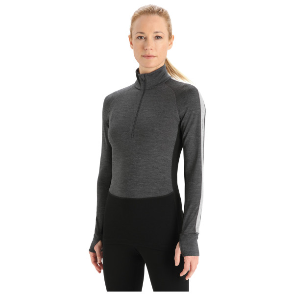 Veste polaire fonctionnelle femme Icebreaker ZoneKnit™ 260 LS Half Zip