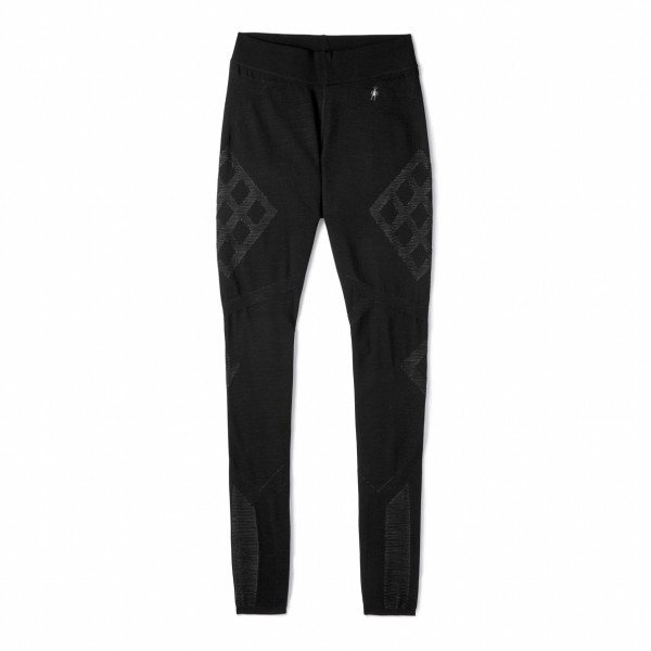 Pantalon fonctionnel femme Smartwool W Intraknit Thermal Merino Bl Bottom noir / blanc black-white