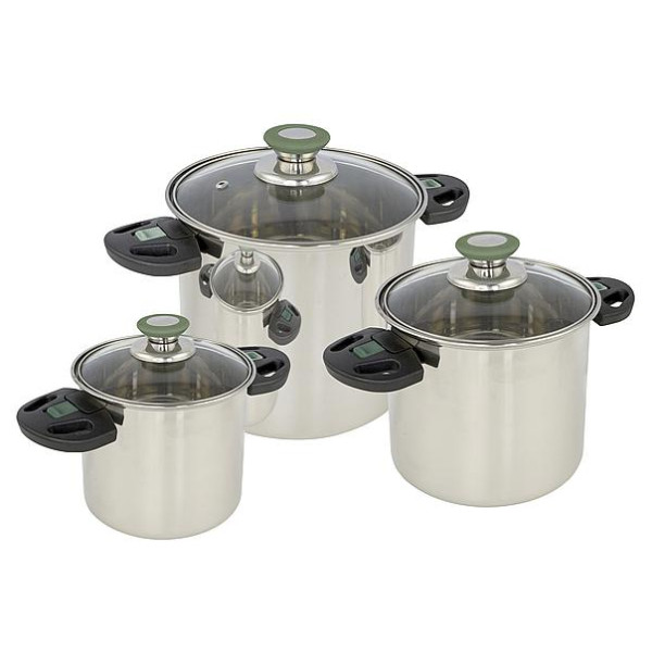 Set de vaisselle Bo-Camp Elegance Compact 3 argenté Silver