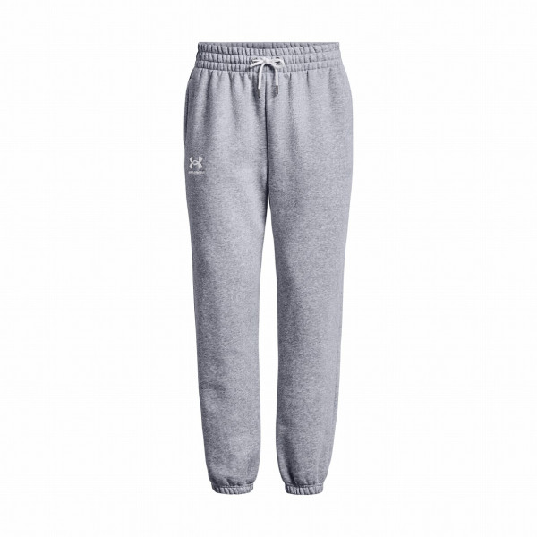 Pantalon de survêtement femmes Under Armour Essential Fleece Joggers gris claire ModGrayLightHeather/White