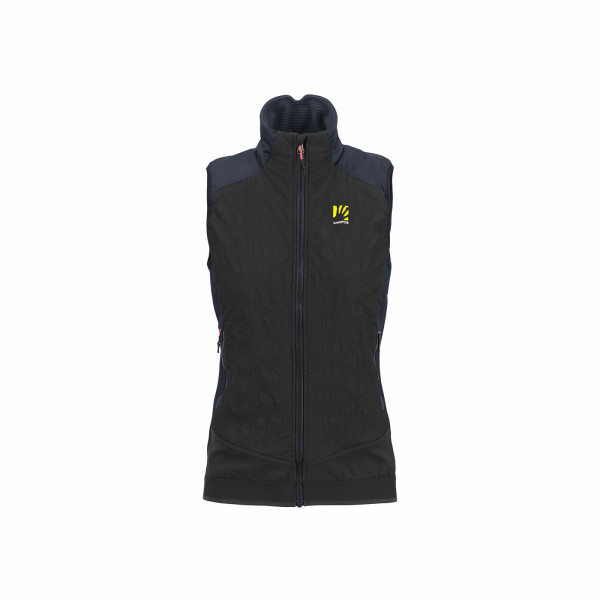 Gilet femme Karpos Alagna Plus Evo W Vest vert Black/India Ink