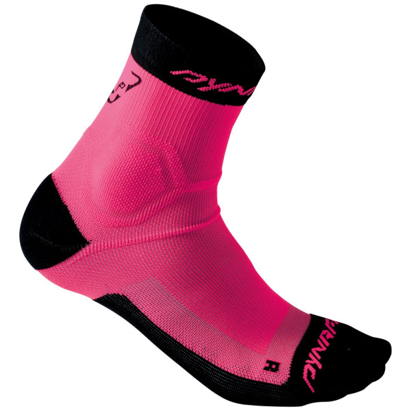 Chaussettes Dynafit Alpine Short Sk rose / noir FluoPink