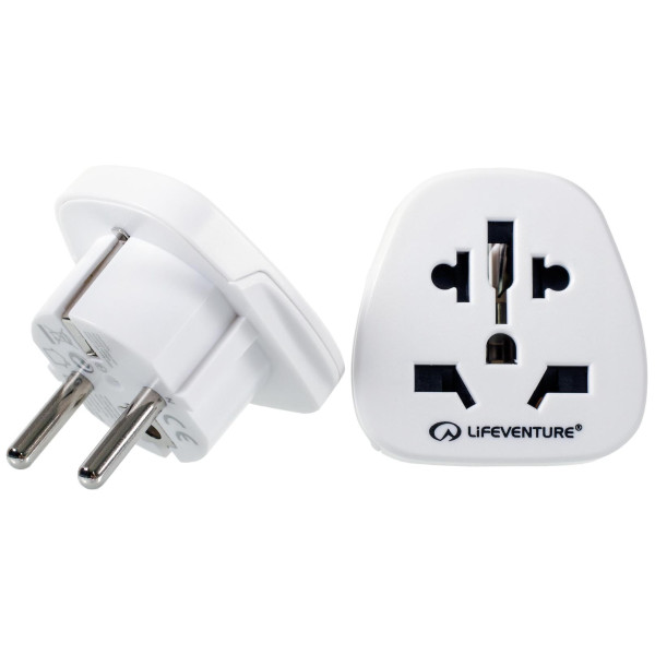 Adaptateur LifeVenture World to Europe Travel Adaptor