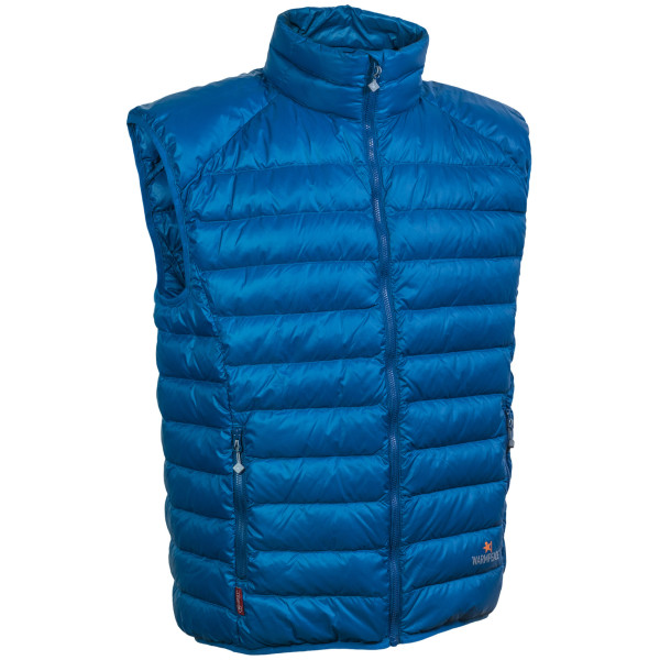 Gilet en duvet homme Warmpeace Drake 2023 bleue Petrol