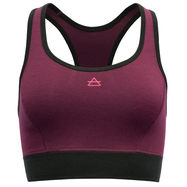 Soutien-gorge Devold Berle Merino bordeau Beetroot