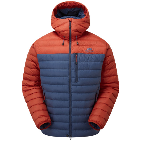 Veste homme Mountain Equipment Earthrise Hooded Jacket rouge / bleu Dusk/RedRock