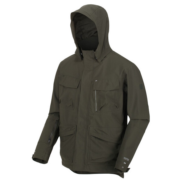 Veste homme Regatta Makai vert foncé Dark Khaki