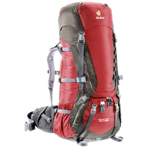 Sac à dos femmes Deuter Aircontact 60 + 10 SL (2018) rouge