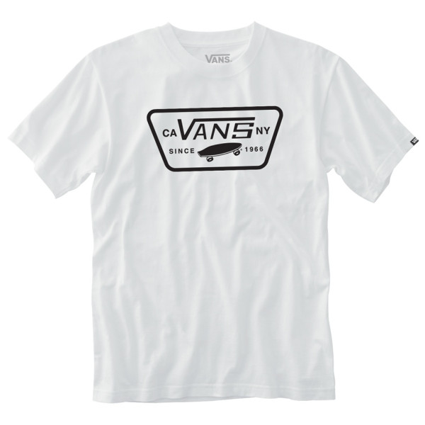 T-shirt homme Vans MN Full Patch blanc White/Black