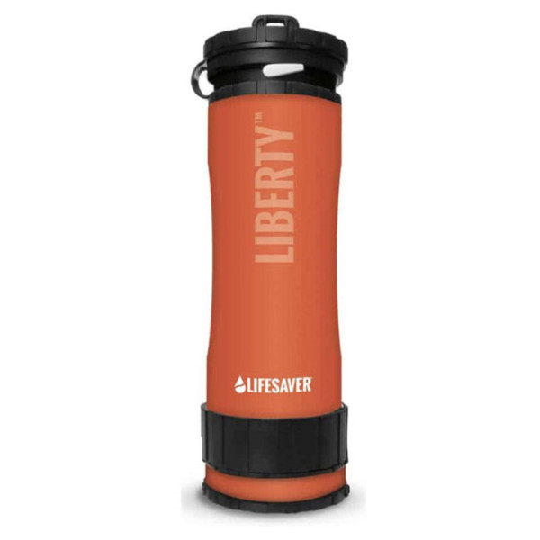 Bouteille filtrante Lifesaver Liberty orange orange