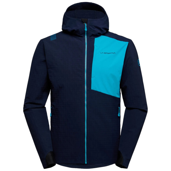 Veste homme La Sportiva Descender Storm Jkt M bleu foncé Deep Sea/Tropic Blue