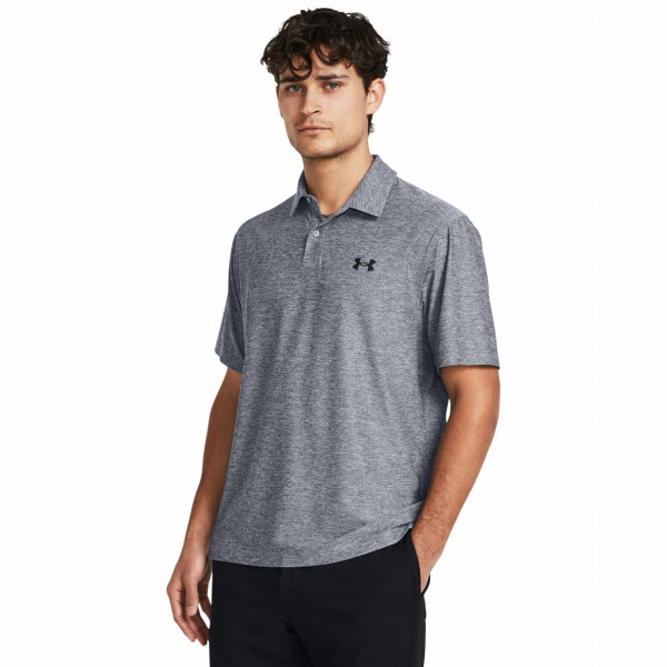 T-shirt fonctionnel homme Under Armour T2G Polo girs Steel/Black