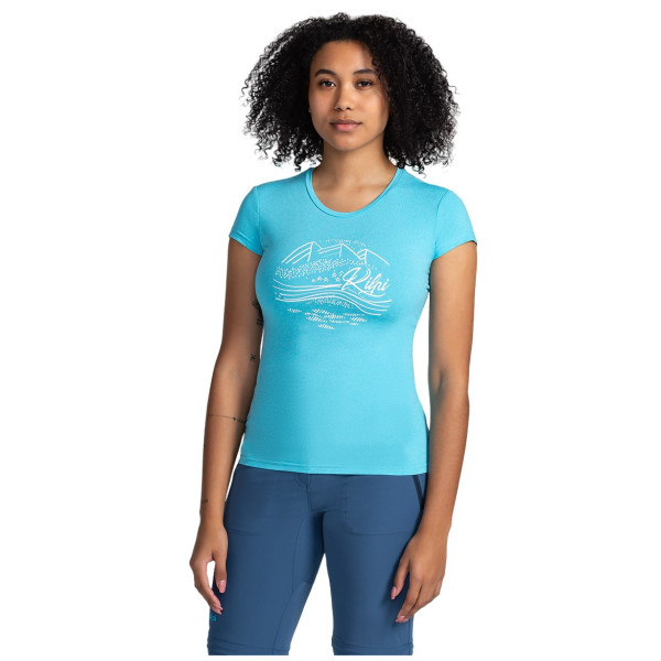 T-shirt femme Kilpi Lismain bleue blue