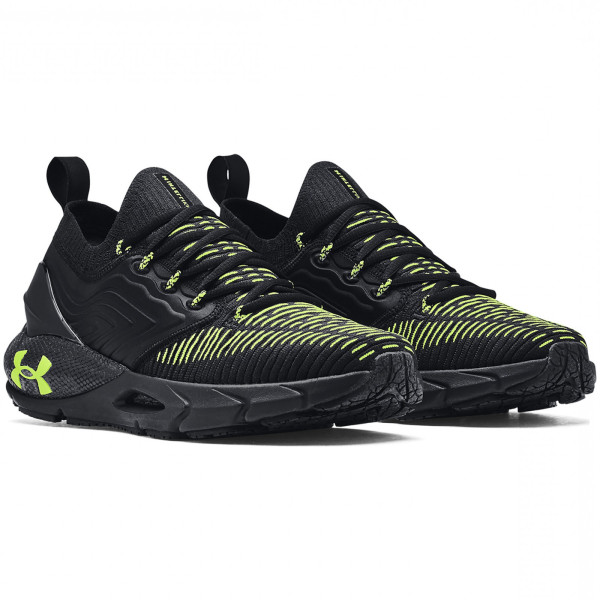 Chaussures de running hommes Under Armour HOVR Phantom 2 INKNT noir / jaune Black / High-Vis Yellow / High-Vis Yellow