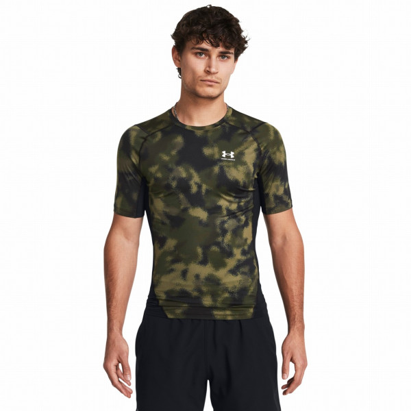 T-shirt fonctionnel homme Under Armour HG Armour Printed SS