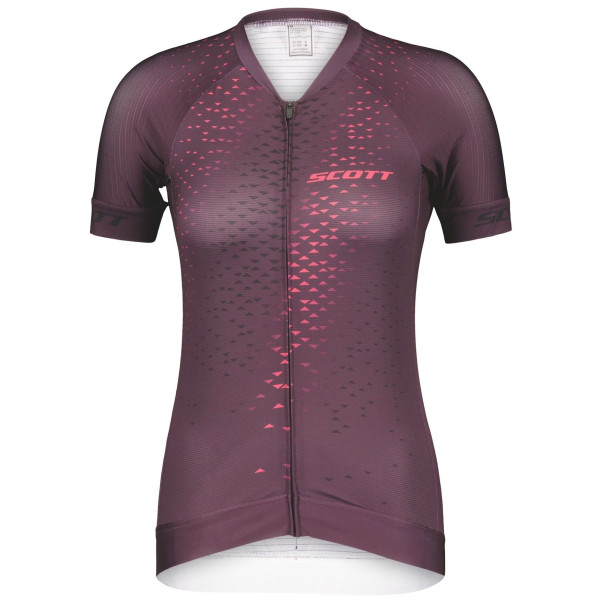 Maillot vélo femme Scott W's RC Pro SS violet dark purple/carmine pink