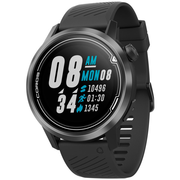 Monte Coros APEX Premium Multisport GPS Watch noir / gris Black/Grey