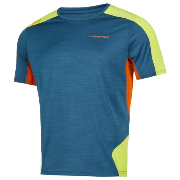 T-shirt homme La Sportiva Compass T-Shirt M bleu / jaune Storm Blue/Lime Punch