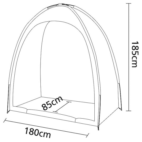 Abri Bo-Camp Bike Shelter