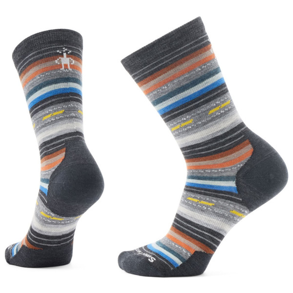 Chaussettes femme Smartwool Everyday Margarita Crew gris / bleu frosty green