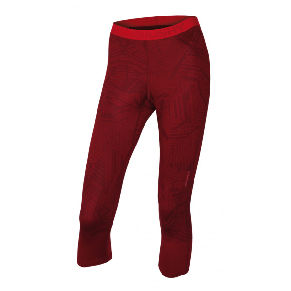 Pantalon fonctionnel femme Husky Active Winter 3/4 Kalhoty- L rouge