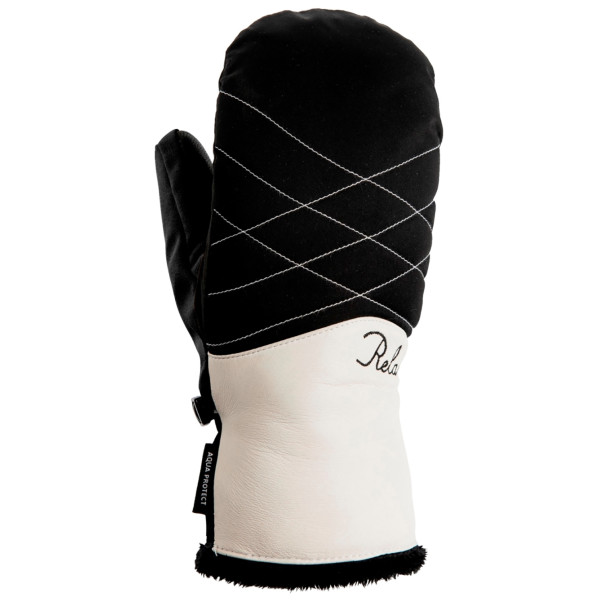 Gants de ski femmes Relax Frosen noir / blanc